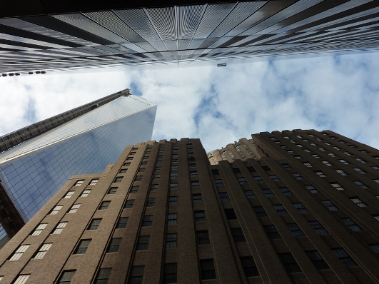 World Trade - In den Strassen von New York.